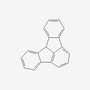molecular formula C19H12 B15497773 11bH-Indeno[1,2,3-jk]fluorene CAS No. 205-94-7