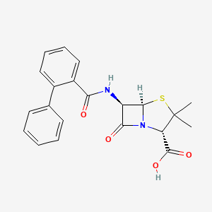 molecular formula C21H20N2O4S B15497938 Diphenicillin CAS No. 304-43-8