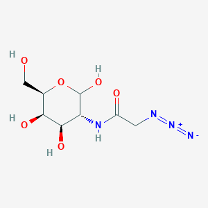 molecular formula C8H14N4O6 B15498064 N-Azidoacetylgalactosamine 