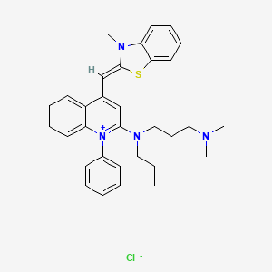 molecular formula C32H37ClN4S B15498206 Nucleic Acid Dye Green I 