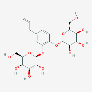 3,4-Dihydroxyallylbenzene 3,4-di-O-glucoside