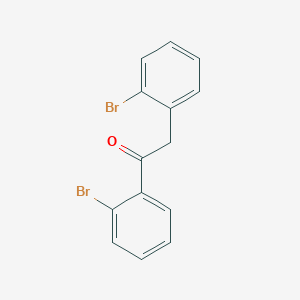 molecular formula C14H10Br2O B15498433 1,2-Bis(2-bromophenyl)ethan-1-one 