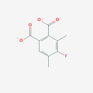 molecular formula C10H7FO4-2 B15498533 4-Fluoro-3,5-dimethylphthalate 