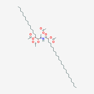 2-2'-(Hydroxytetracosanoylamino)-octadecane-1,3,4-triol tetraacetate