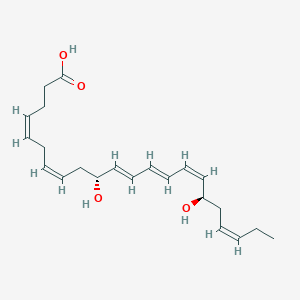 molecular formula C22H32O4 B15498746 17(R)-Protectin D1 