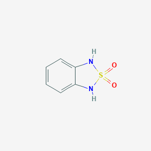 molecular formula C6H6N2O2S B154989 1,3-Dihydro-2,1,3-benzothiadiazole 2,2-dioxide CAS No. 1615-06-1