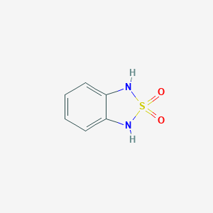 molecular formula C6H6N2O2S B154989 1H,3H-2,1,3-Benzothiadiazole 2,2-dioxide CAS No. 1615-06-1