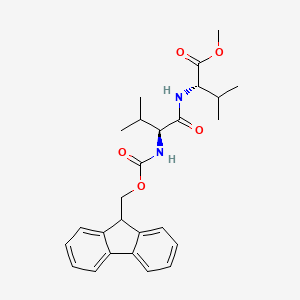 molecular formula C26H32N2O5 B15498930 Fmoc-Val-Val-OMe 