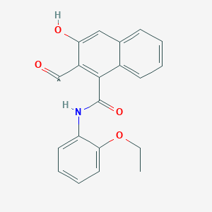 molecular formula C20H16NO4 B15498996 CID 91873603 