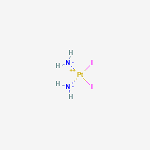 molecular formula H4I2N2Pt B15499028 Azanide;diiodoplatinum(2+) 