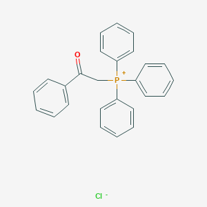 molecular formula C26H22ClOP B154991 Benzoylmethyltriphenylphosphonium chloride CAS No. 1678-18-8
