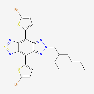 molecular formula C22H21Br2N5S3 B15499286 TBZ26-2ThBr 