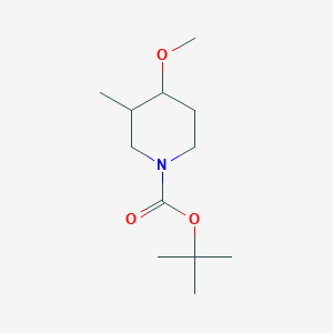 molecular formula C12H23NO3 B15499617 Tert-butyl 4-methoxy-3-methylpiperidine-1-carboxylate 