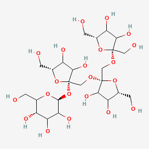 molecular formula C24H42O21 B15500049 Levan-from Erwinia herbicola 