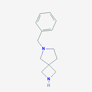 molecular formula C13H18N2 B155002 6-苄基-2,6-二氮杂螺[3.4]辛烷 CAS No. 135380-28-8