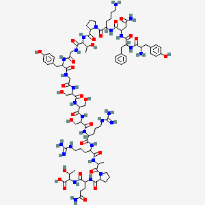 molecular formula C88H133N27O28 B15500210 Insulin-like Growth Factor I (24-41) 