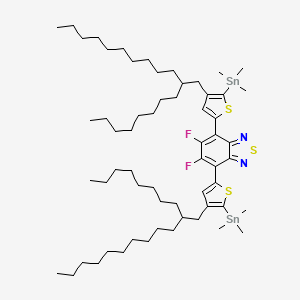 molecular formula C60H102F2N2S3Sn2 B15502479 BT2F-2Th812Sn 