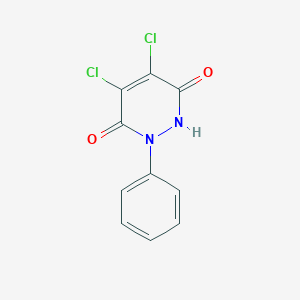 molecular formula C10H6Cl2N2O2 B155029 4,5-dichloro-6-hydroxy-2-phenyl-3(2H)-pyridazinone CAS No. 1698-64-2