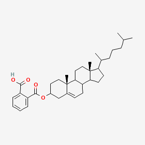 molecular formula C35H50O4 B15503621 Phthalic Acid Monocholesterol Ester 