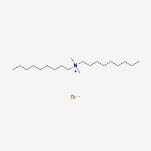 molecular formula C20H44BrN B15503829 Dimethyldinonylammonium bromide 