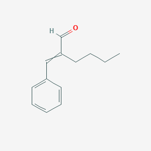 molecular formula C₁₃H₁₆O B155045 alpha-Butylcinnamaldehyde CAS No. 7492-44-6