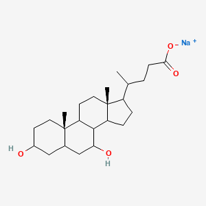 molecular formula C24H39NaO4 B15504615 Chenodeoxycholic acid sodium 