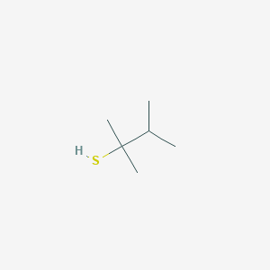 molecular formula C6H14S B155048 2,3-Dimethyl-2-butanethiol CAS No. 1639-01-6