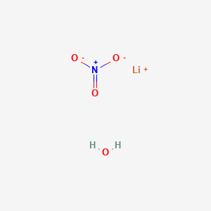 molecular formula H2LiNO4 B15504875 Lithium nitrate hydrate 