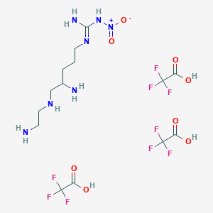 molecular formula C14H24F9N7O8 B15505910 nNOS-IN-I 