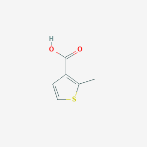 molecular formula C6H6O2S B155060 2-Methylthiophene-3-carboxylic acid CAS No. 1918-78-1