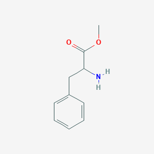 molecular formula C10H13NO2 B155065 Methyl 2-amino-3-phenylpropanoate CAS No. 15028-44-1