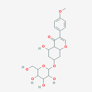 molecular formula C22H28O10 B15507540 Sissotorin 