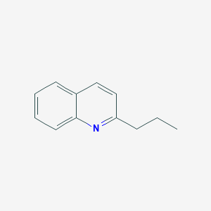 molecular formula C12H13N B155077 2-Propylquinoline CAS No. 1613-32-7