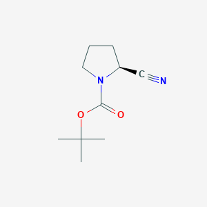 molecular formula C10H16N2O2 B155082 (S)-1-Boc-2-cyanopyrrolidine CAS No. 228244-04-0