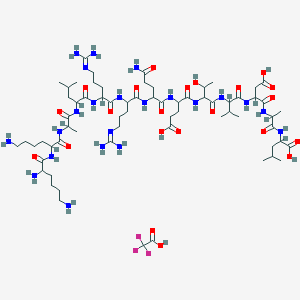 molecular formula C67H119F3N22O22 B15508805 Autocamtide-2 