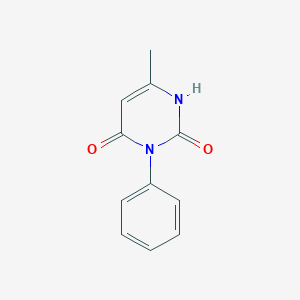 molecular formula C11H10N2O2 B155099 6-Methyl-3-phenyluracil CAS No. 1804-04-2
