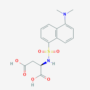 molecular formula C16H18N2O6S B15509921 Dansyl-D-aspartic acid 