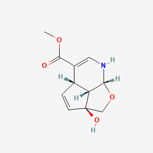 molecular formula C11H13NO4 B15510257 (+)-Gardenine 