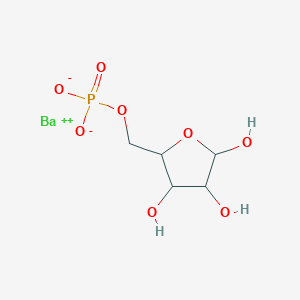 molecular formula C5H9BaO8P B15510331 Delphinidin-3-O-rutinoside (chloride) 
