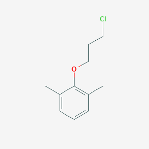 molecular formula C11H15ClO B155110 2-(3-Chloropropoxy)-1,3-dimethylbenzene CAS No. 1626-42-2
