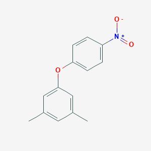 molecular formula C14H13NO3 B155125 1,3-Dimethyl-5-(4-nitrophenoxy)benzene CAS No. 1630-17-7