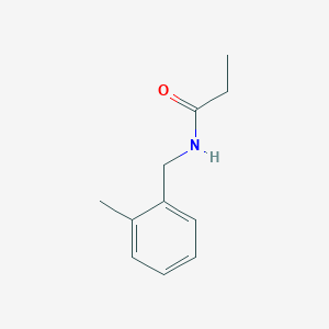 molecular formula C11H15NO B15512533 N-(2-Methylbenzyl)propionamide 
