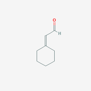 molecular formula C8H12O B155133 2-Cyclohexylideneacetaldehyde CAS No. 1713-63-9