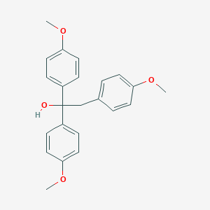molecular formula C23H24O4 B155141 1,1,2-Tris(4-methoxyphenyl)ethan-1-ol CAS No. 1817-87-4
