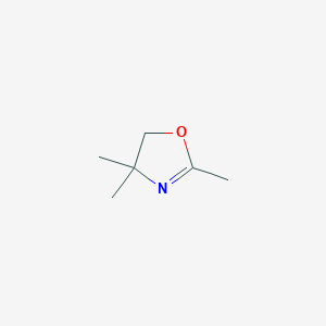 molecular formula C6H11NO B155158 2,4,4-Trimethyl-2-oxazoline CAS No. 1772-43-6