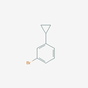 molecular formula C9H9Br B155160 1-溴-3-环丙基苯 CAS No. 1798-85-2