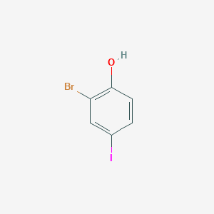 molecular formula C6H4BrIO B155161 2-Bromo-4-iodophenol CAS No. 133430-98-5