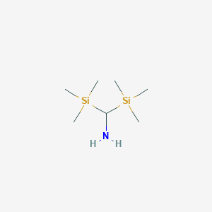 molecular formula C7H21NSi2 B155166 Bis(trimethylsilyl)methylamine CAS No. 134340-00-4