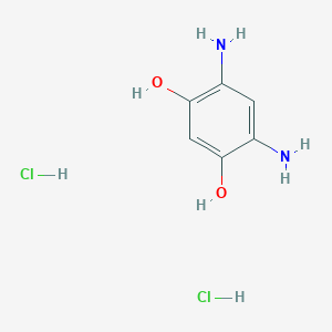 molecular formula C6H9ClN2O2 B155171 4,6-Diaminoresorcinol dihydrochloride CAS No. 16523-31-2