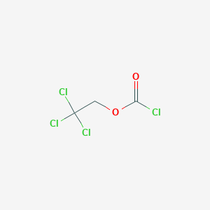 molecular formula C3H2Cl4O2 B155179 2,2,2-Trichloroethyl chloroformate CAS No. 17341-93-4